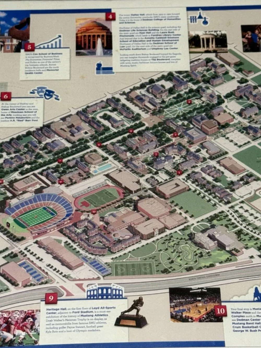 SMU Campus Commemorative Puzzle 550 Extra Large Pieces